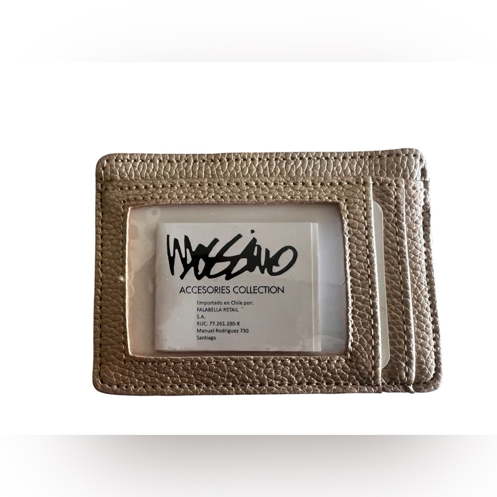 Mossimo Metallic Gold Card Holder Wallet